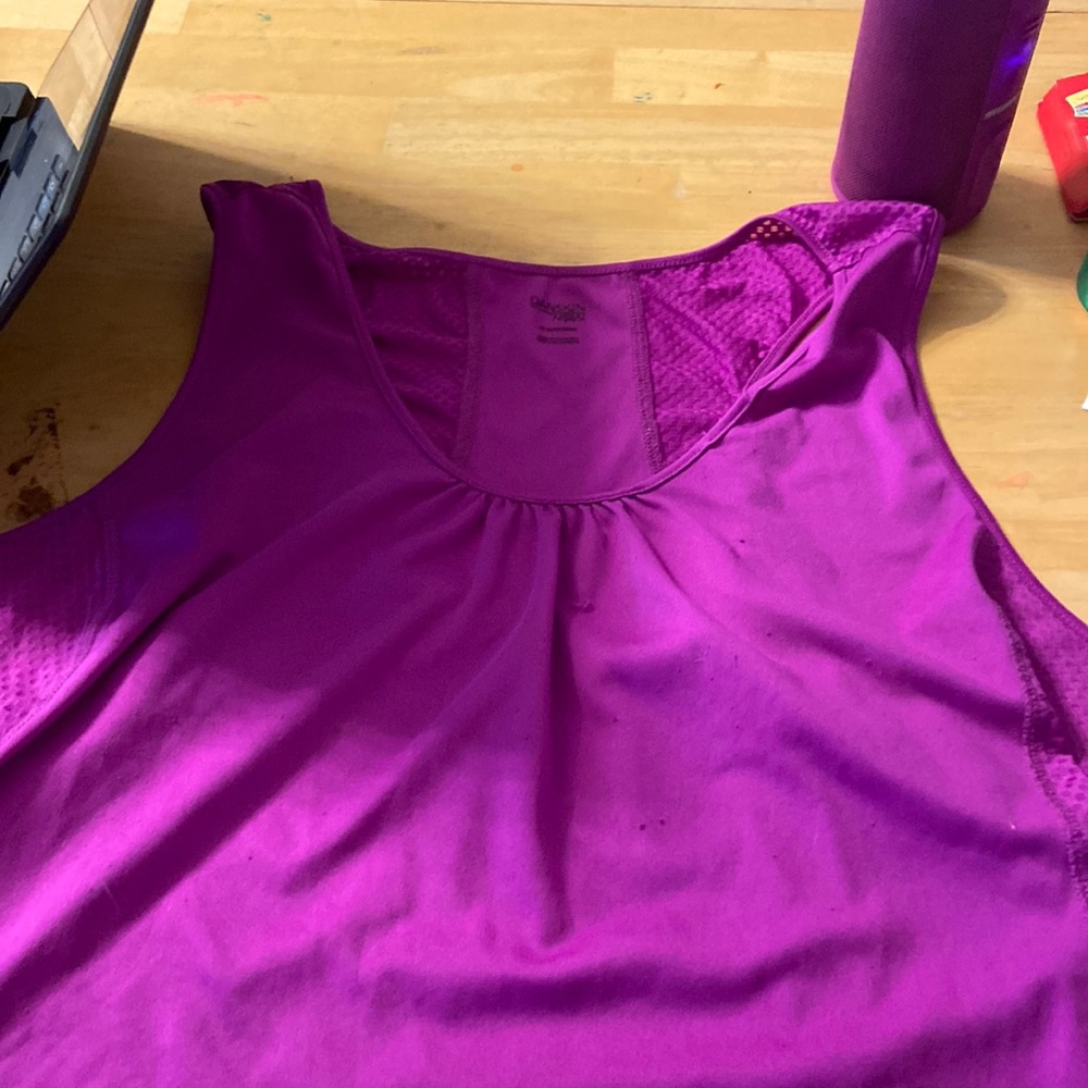 Purple sweat wear